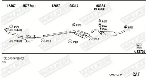 WALKER VW20462
