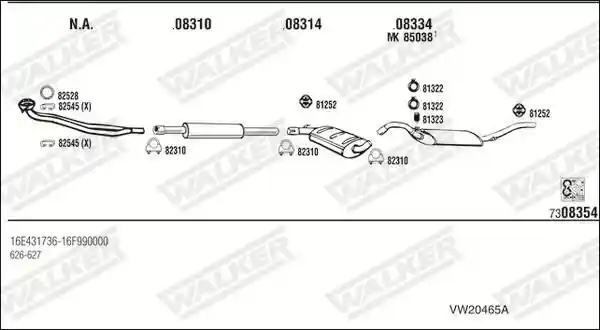 WALKER VW20465A
