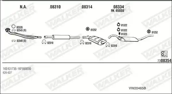 WALKER VW20465B