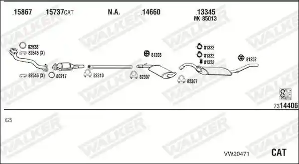 WALKER VW20471