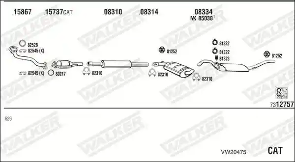 WALKER VW20475