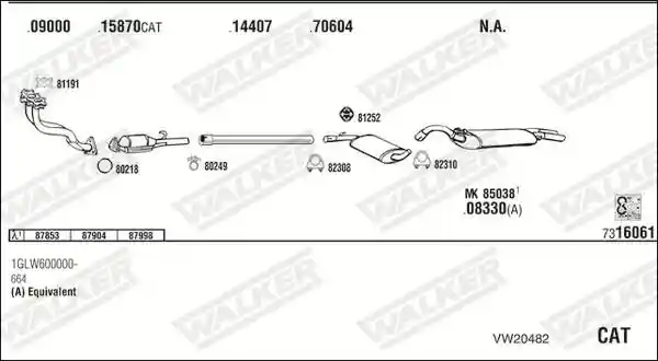 WALKER VW20482
