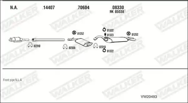 WALKER VW20493