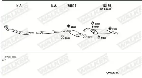 WALKER VW20499