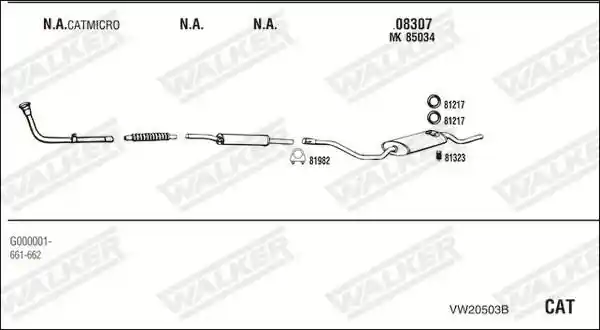 WALKER VW20503B