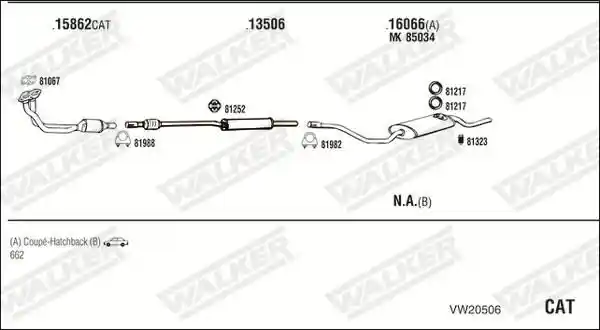 WALKER VW20506