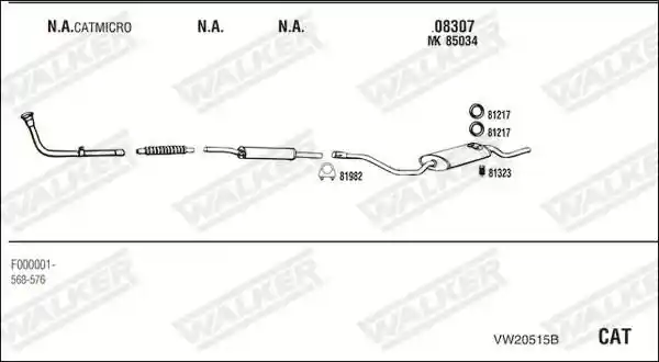 WALKER VW20515B