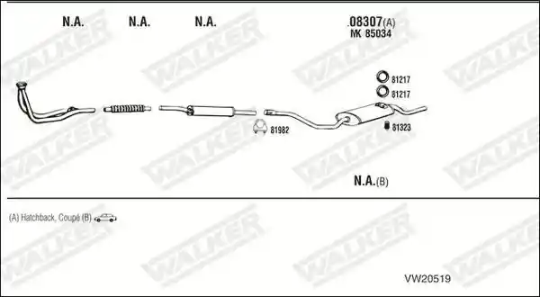 WALKER VW20519