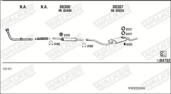 WALKER VW20520A