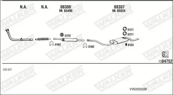 WALKER VW20520B