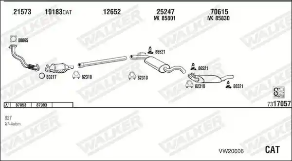 WALKER VW20608