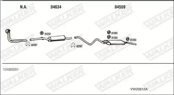 WALKER VW20612A