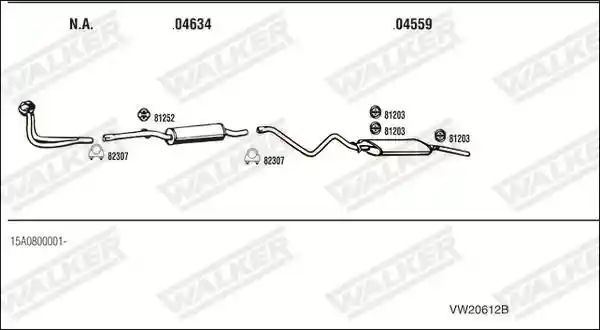 WALKER VW20612B