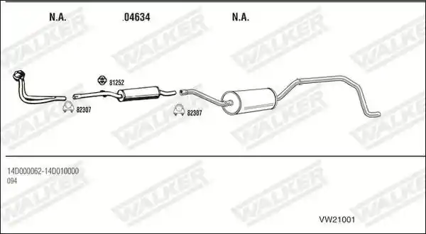 WALKER VW21001