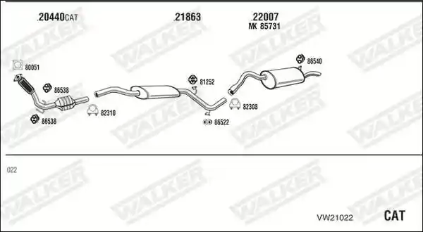 WALKER VW21022
