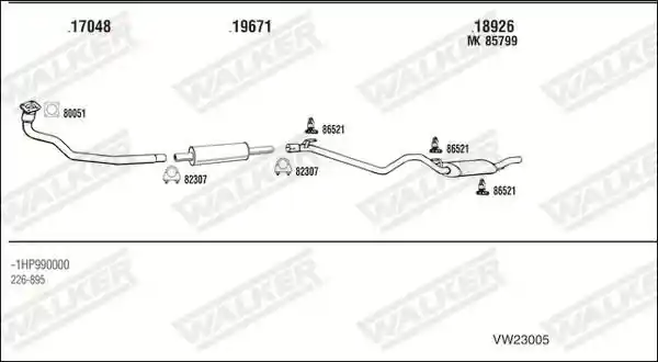 WALKER VW23005