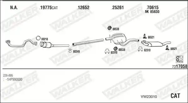 WALKER VW23010