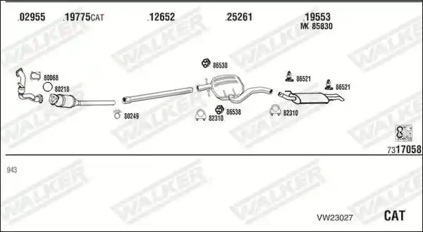 WALKER VW23027