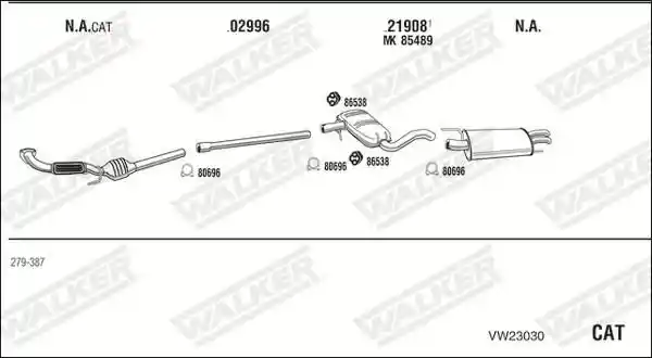 WALKER VW23030
