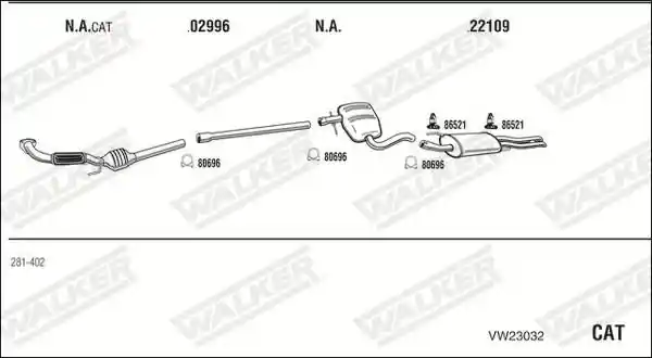 WALKER VW23032