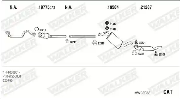WALKER VW23033