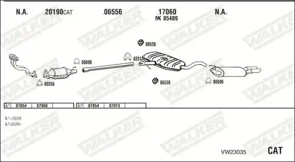 WALKER VW23035