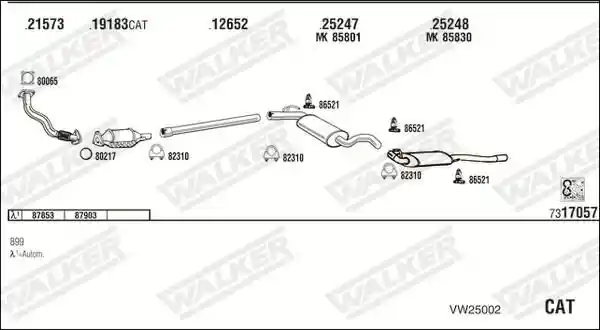 WALKER VW25002