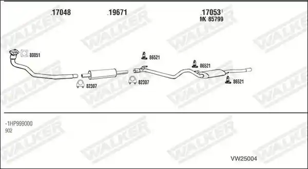 WALKER VW25004