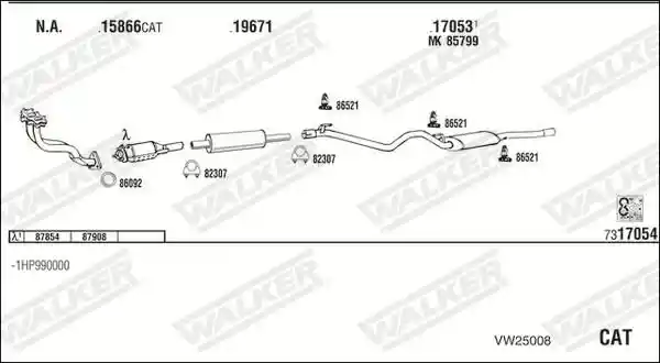 WALKER VW25008