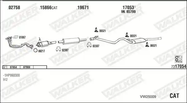 WALKER VW25009