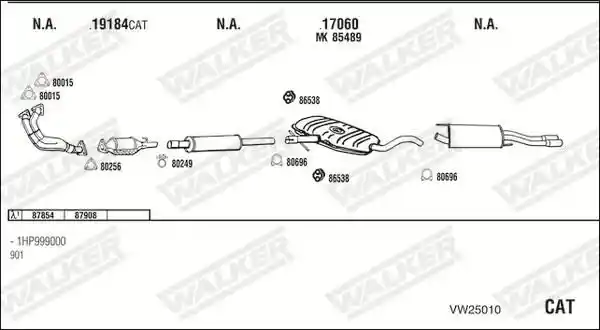 WALKER VW25010