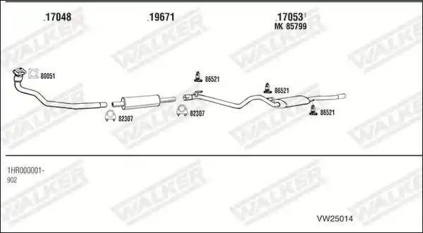 WALKER VW25014