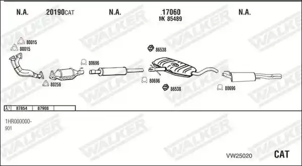 WALKER VW25020