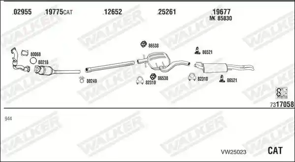 WALKER VW25023