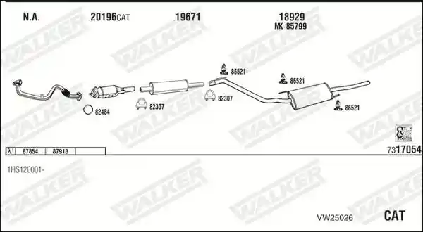 WALKER VW25026