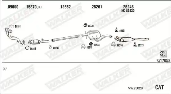 WALKER VW25029