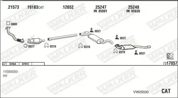 WALKER VW25030
