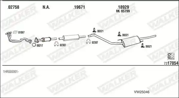 WALKER VW25046
