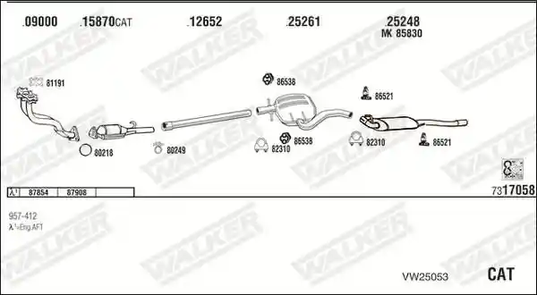 WALKER VW25053