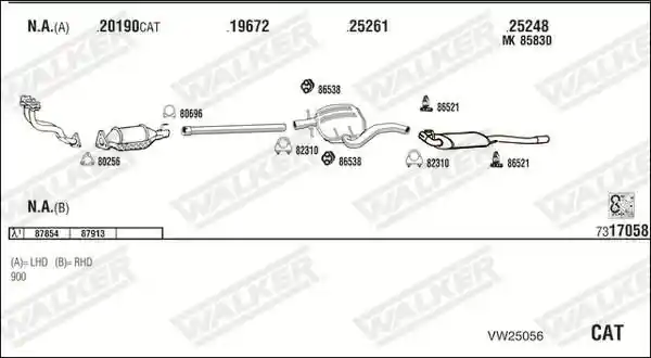 WALKER VW25056