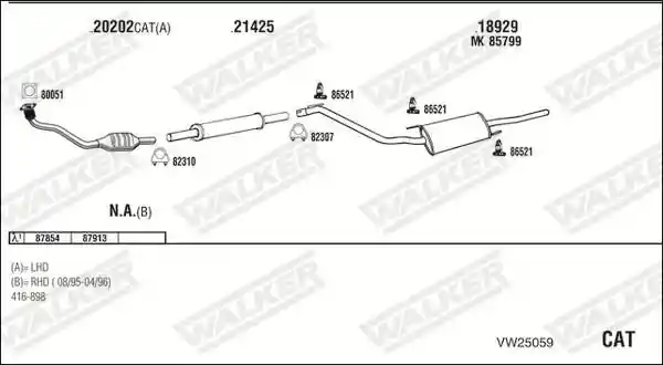 WALKER VW25059