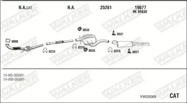 WALKER VW25069