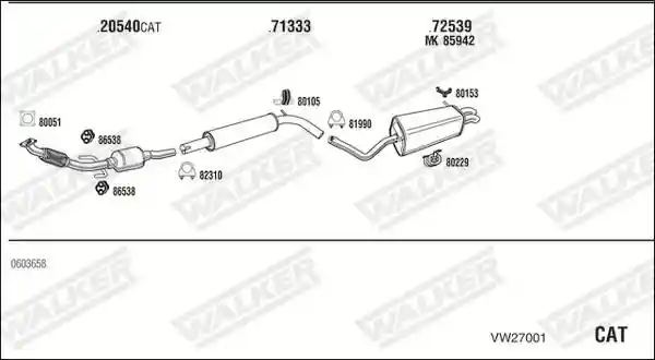 WALKER VW27001