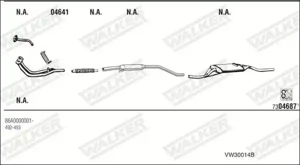 WALKER VW30014B