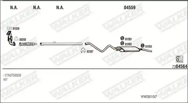 WALKER VW35157