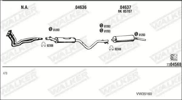 WALKER VW35160