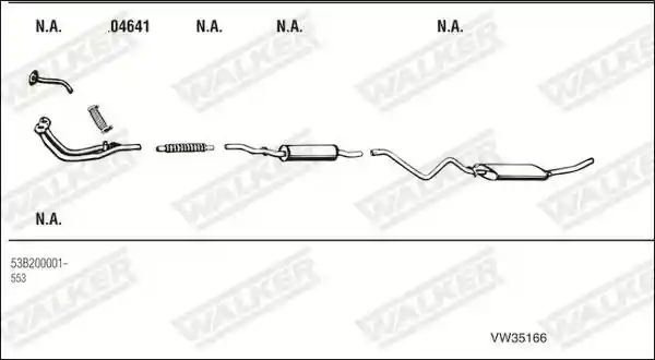 WALKER VW35166