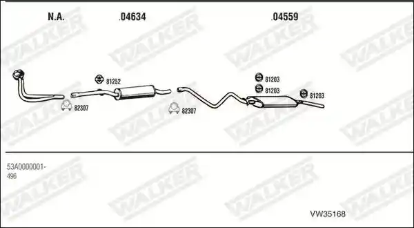WALKER VW35168