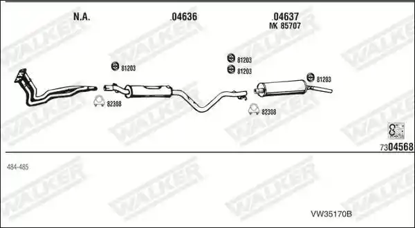 WALKER VW35170B