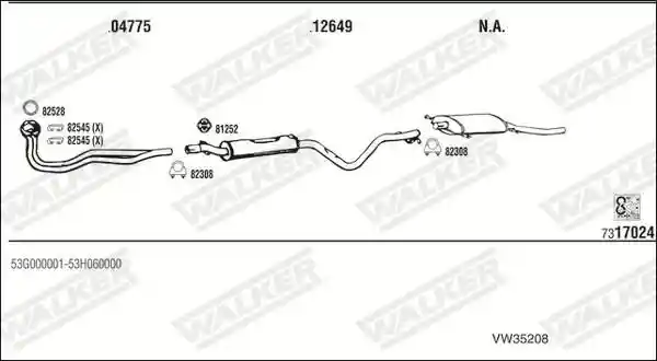 WALKER VW35208